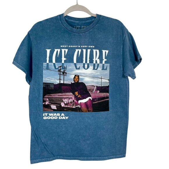 Ice Cube Graphic Tee It Was a Good Day Rap Hip Hop Vintage Style Shirt M - Picture 9 of 10